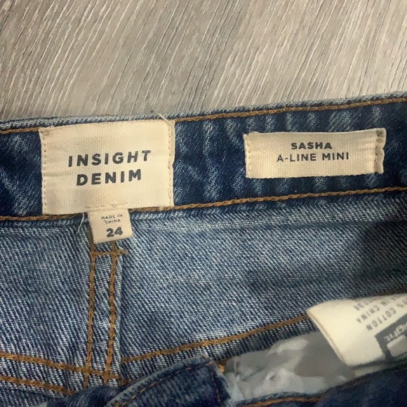 Denim mini skirt - Picture 2 of 3